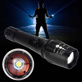 Đèn pin LED sạc siêu sáng XML-T6, T500