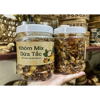Khóm mix dừa tắc ( hủ 500gr)