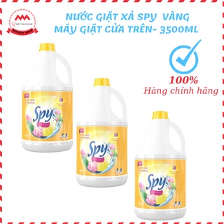 Nước giặt xả spy giặt xả 2 trong 1 hương nước hoa pháp can 3500ml