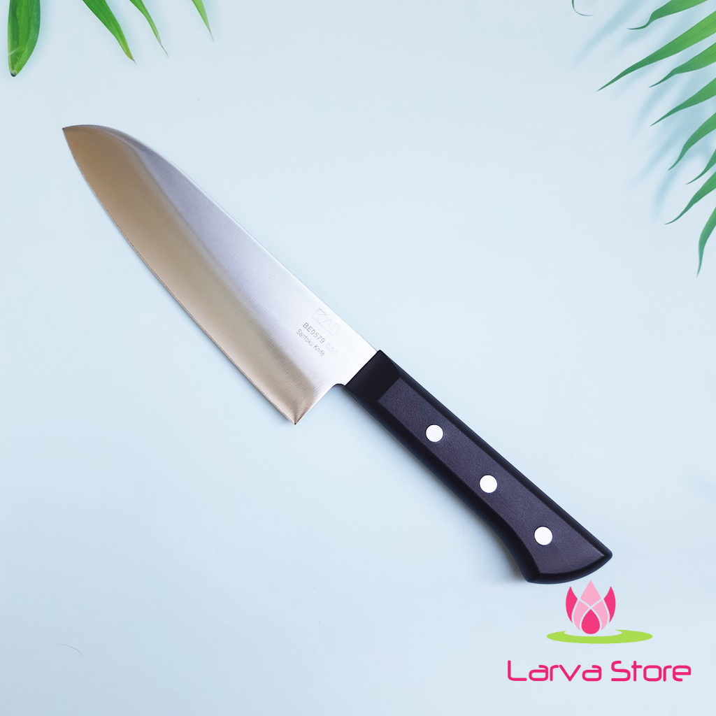 Dao Bếp Kai Cực Sắc Bén Lưỡi 16.5cm Sản Xuất Tại Ấn Độ - Larva Store