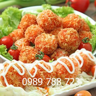 Viên hải sản sốt mayonnasie chiên thơm ngon giòn rụm gói 500g