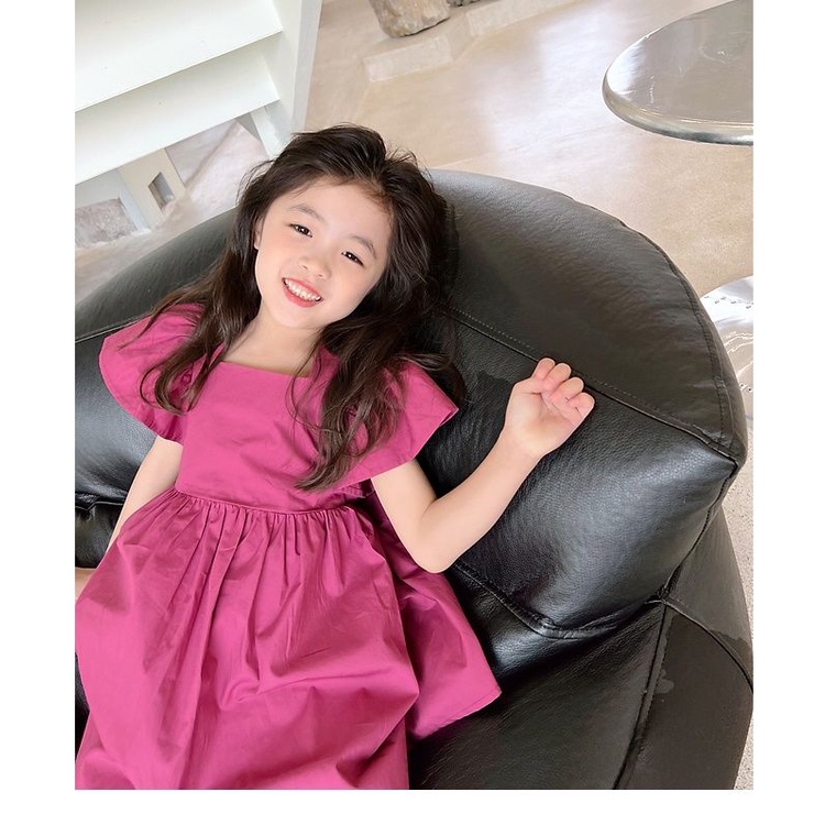 Đầm Công Chúa Mùa Hè Phong Cách Nhật Hàn Thời Trang Mùa Hè Mới Cho Bé Gái 2022