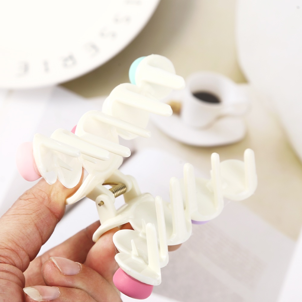 Kẹp tóc Haimeikang bằng acrylic màu kẹo ngọt thời trang phong cách hàn quốc cho nữ