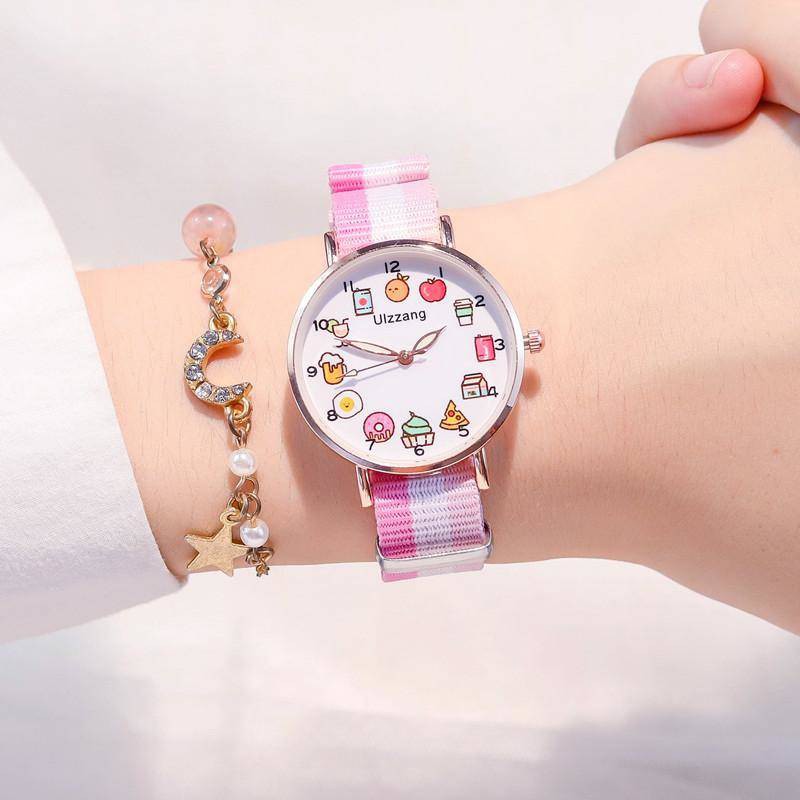 hồ đồng Đồng hồ sinh viên nhỏ tươi nữ Nữ đầu tiên trường trung học INTS đại học Phong cách Hàn Quốc của vải chống th | BigBuy360 - bigbuy360.vn