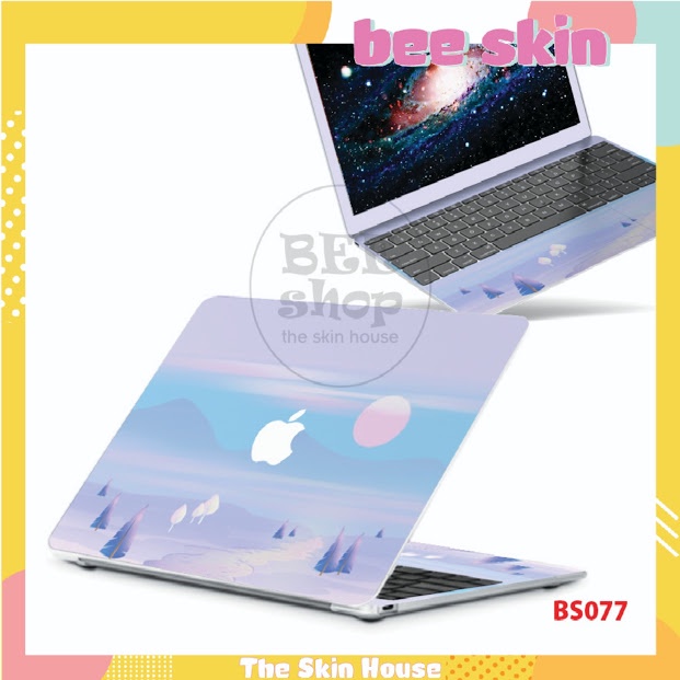 Decal dán laptop BEE SKIN mẫu View 2 cho Macbook/HP/ Acer/ Dell /ASUS/Lenovo/Toshiba