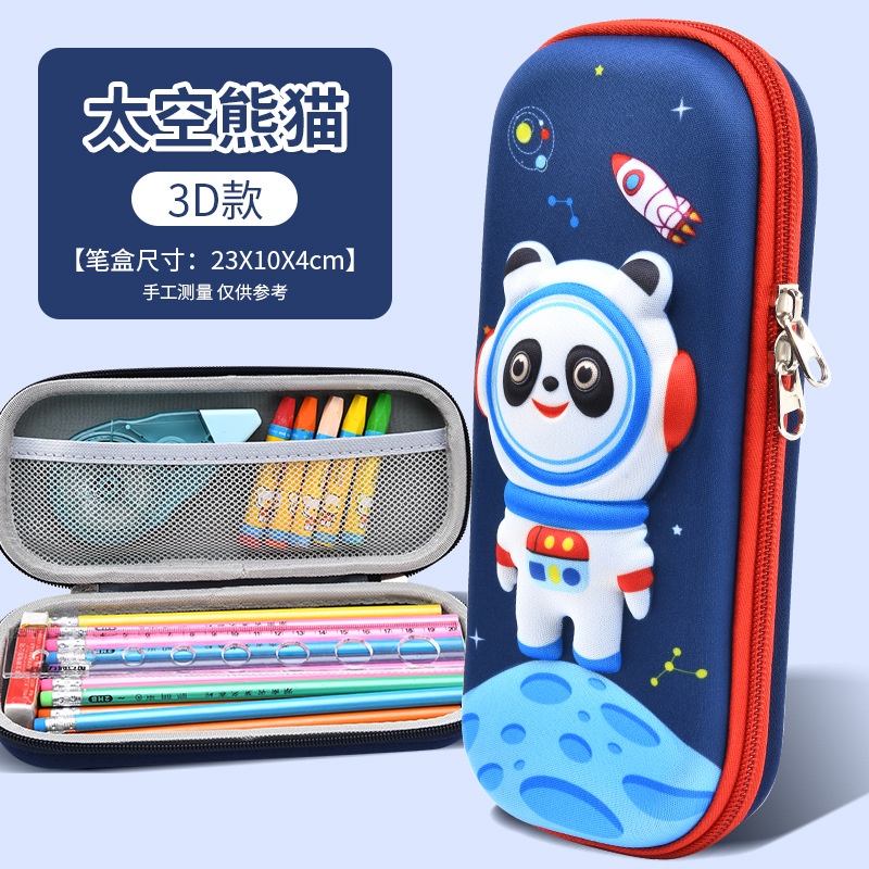 Hộp Bút Bọc Vải 3D Sáng Tạo Dung Lượng Lớn, Nhiều Hình Dễ Thương