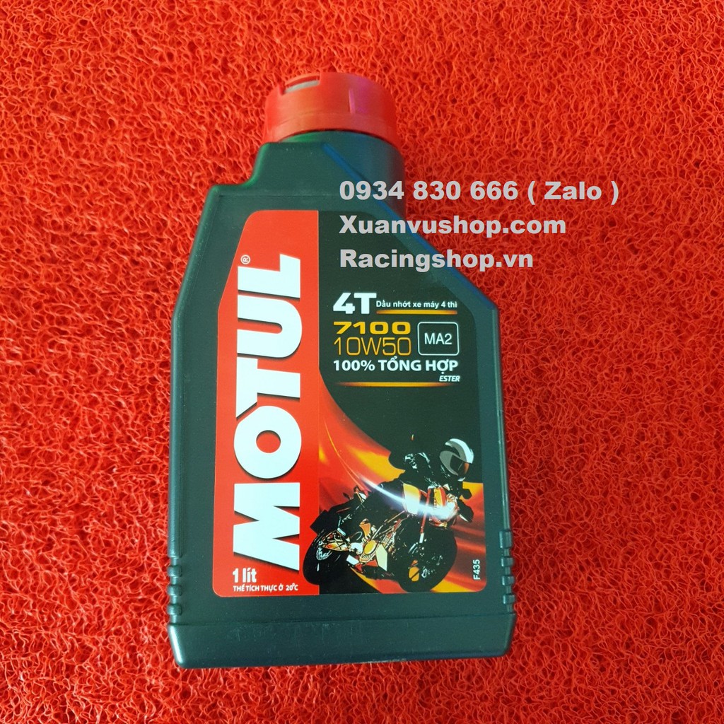 Nhớt MOTUL 7100 4T 10W50 100% Synthese [ CHÍNH HÃNG ] - Phù Hợp Với Các Dòng Xe Số Hiện Đại