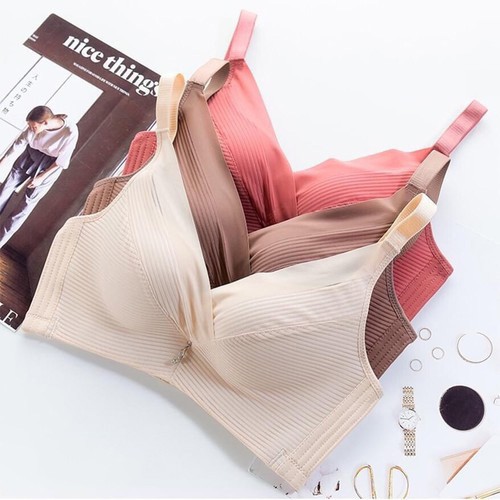 Áo lót nâng ngực, áo lót nữ dây bản to bốn móc cao cấp che khuyết điểm mỡ thừa