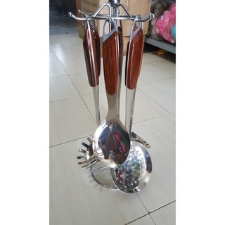 Bộ dụng cụ nhà bếp inox cao cấp 7 món Panasonic