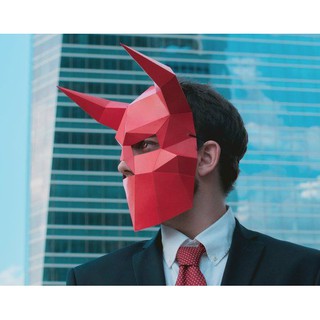 Mô hình giấy _ mặt nạ Quỷ