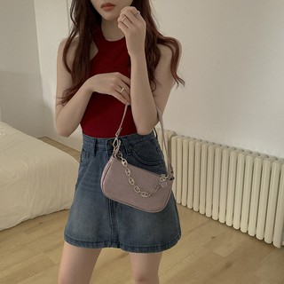 Túi xách da nhỏ cá sấu