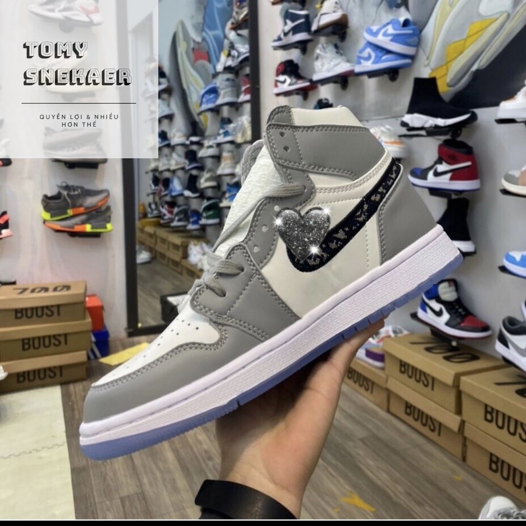 [Hottrend+Bill TAg] Giầy Jordan dior 1 cao cổ các loại 2021 cao cấp full box +bill | BigBuy360 - bigbuy360.vn