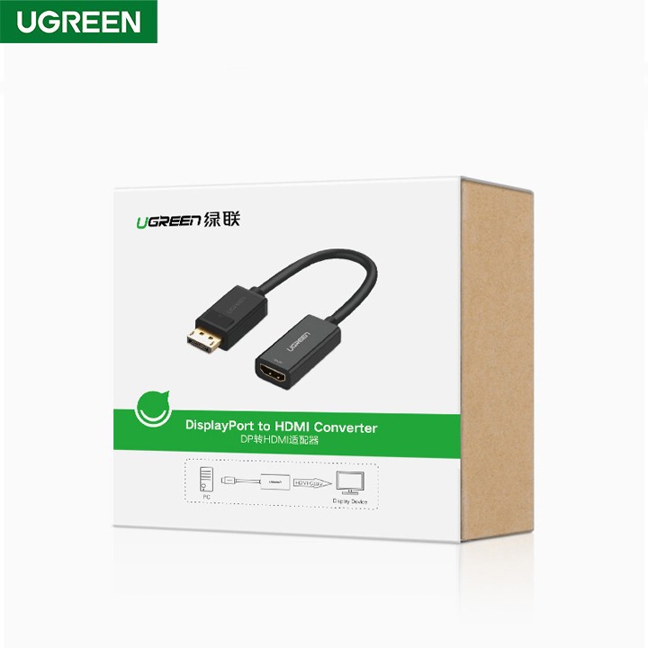 Card Sound USB 2.0 có điều khiển volume hỗ trợ Mic&Loa Ugreen 40964 cao cấp - Hàng  chính hãng