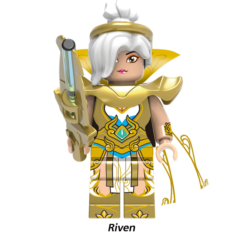 Mô Hình Đồ Chơi Nhân Vật Jinx Pantheon Ashe Jax Trong Liên Minh Huyền Thoại