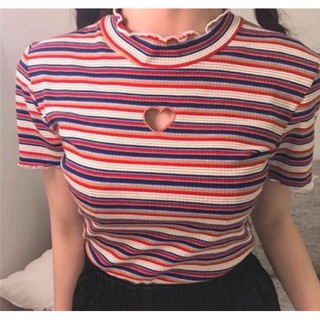 Áo crotop cúc ngực(kèm ảnh thật)