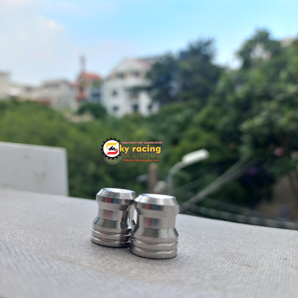 Van vòi inox 304 TH king trang trí cho nhiều dòng xe máy