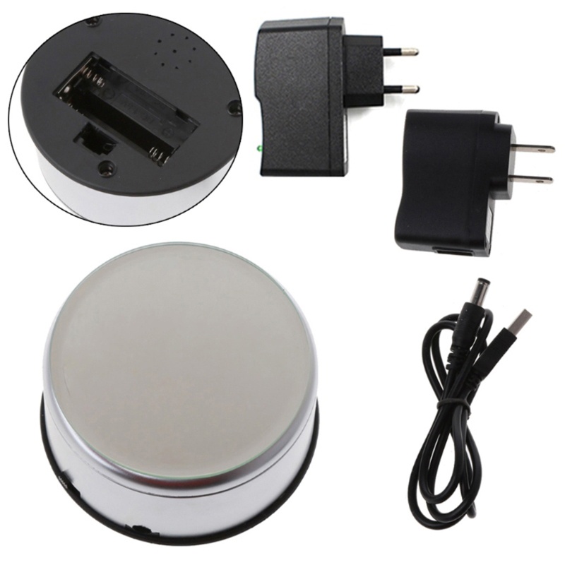 Flgo Giá Đỡ Trưng Bày Trang Sức Vòng Tay Ngọc Bích Tự Động Xoay