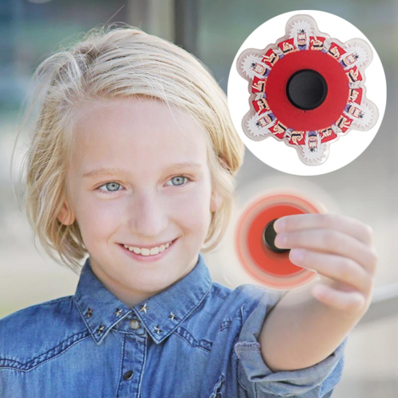 (Mới) Con Quay Đồ Chơi Fidget Spinner Tik Tok 2021 Hoạt Hình Cho Trẻ Em / Người Lớn