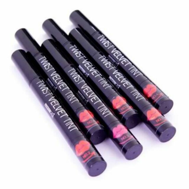 Son kem #chính hãng TWIST_VELVET_TIN đầu bông