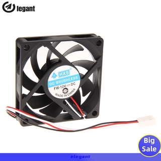[NEW]Portable Computer Case Cooler 12V 7cm 70mm PC CPU Cooling Cooler Fan