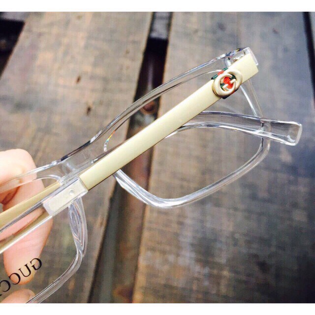 KÍNH GIẢ CẬN CHÂN VÀNG UNISEX NAM NƯ B15