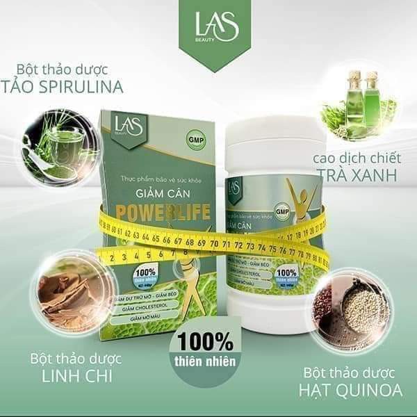 Sữa Tảo Giảm Cân Powerlife 260gr