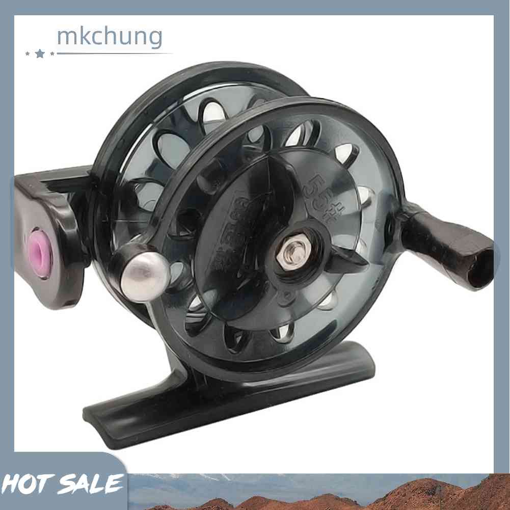 Máy Câu Cá Mùa Đông Bằng Nhựa Và Kim Loại Kích Thước 55mm