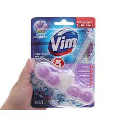 VIÊN TẨY TREO TOLIET VỆ SINH BỒN CẦU VIM HƯƠNG LAVENDER/CHANH/TRÀ&amp;CHANH 55G