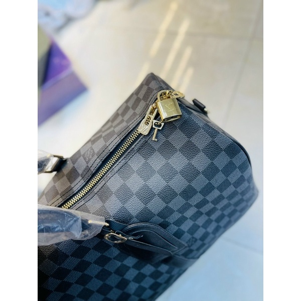 Túi trống du lịch màu vàng bò size 50