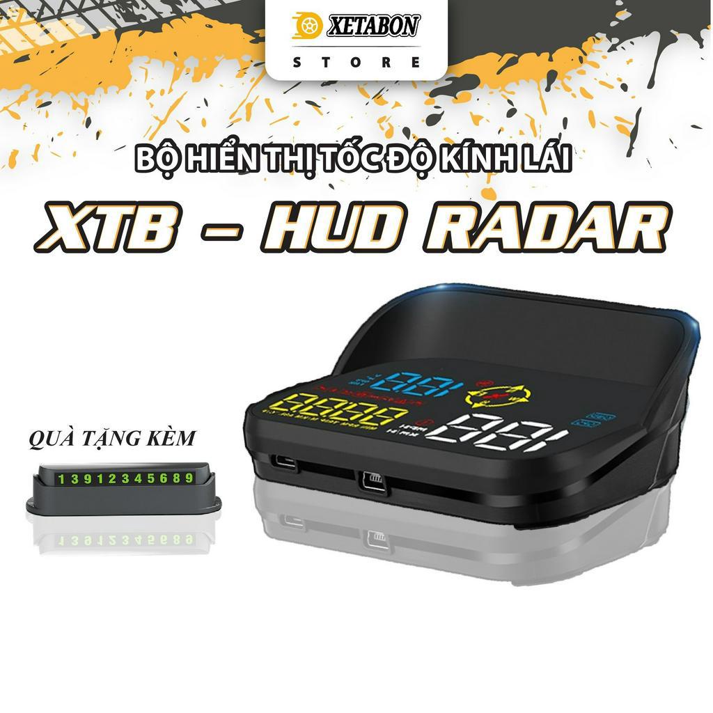 [BẢO HÀNH 2 NĂM] Bộ Hiển Thị Tốc Độ Kính Lái Ô Tô HUD Rada , HUD M21 Cảnh Báo Tốc Độ, Cam Phạt Nguội, Cắm Cổng OBD 2 USB