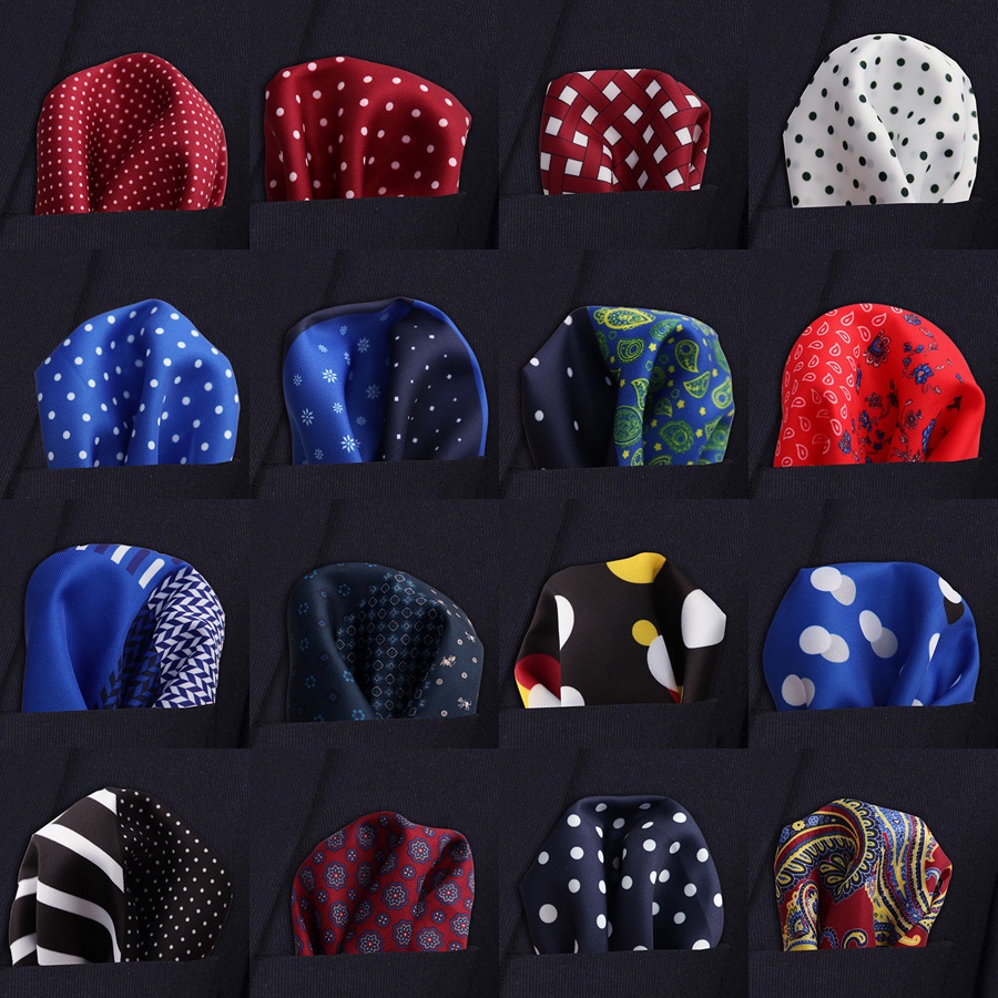 Khăn Tay Bỏ Túi 23CM * 23CM Sang Trọng Cho Nam