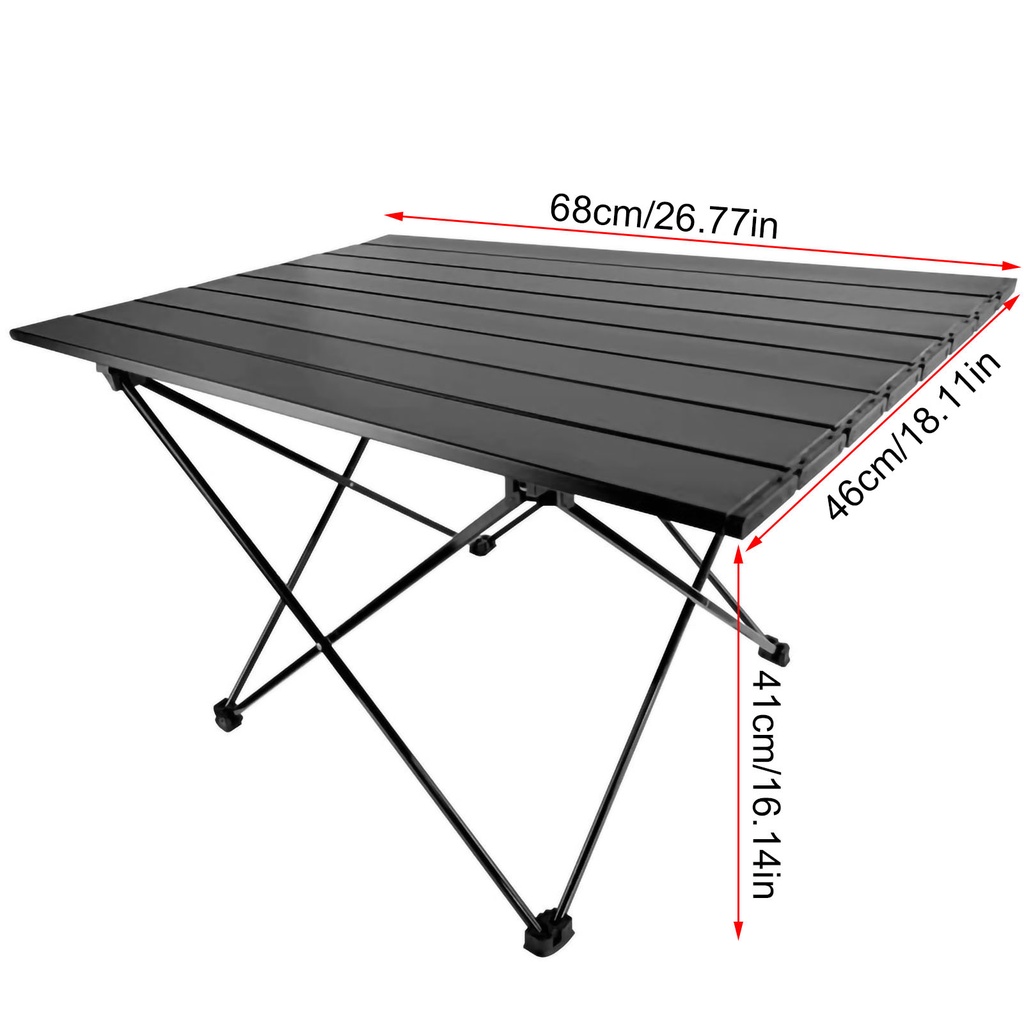 Có thể bán buôn Bàn dã ngoại có thể gập lại nhẹ đa chức năng ăn tối cắm trại ngoài trời di động nướng thịt Vermont055 Hàng giao ngay