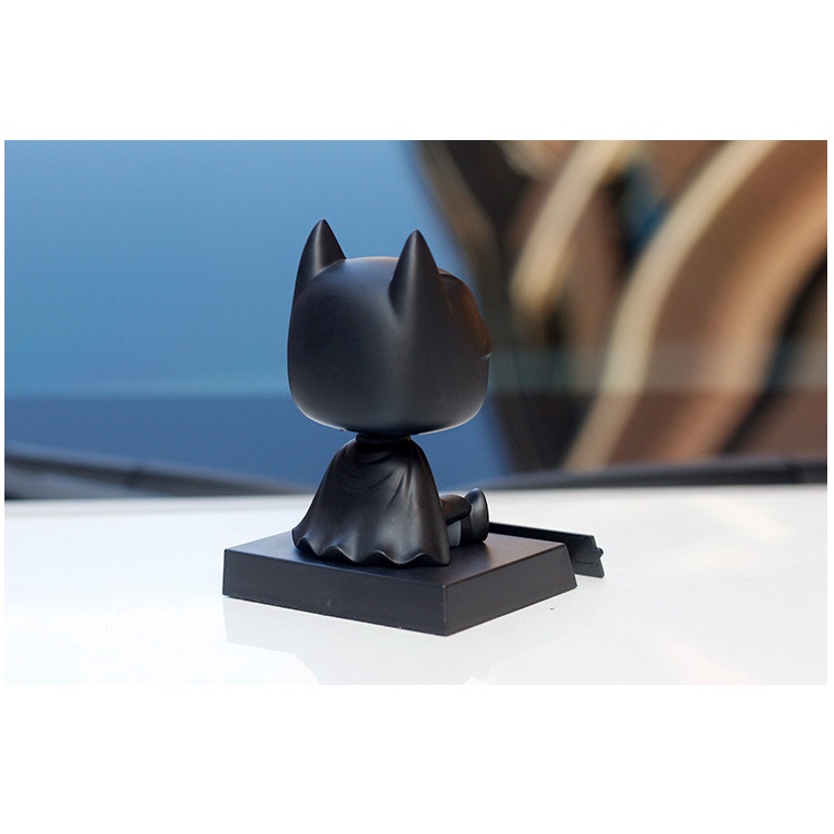 Mô hình Batman - Mô hình Chibi lắc đầu trang trí taplo ô tô, trang trí bàn học, giá đỡ điện thoại