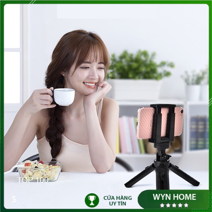 Đế Chân chụp ảnh quay phim, livetream 🎁HÀNG CÓ SẴN🎁 Chân Giá Đỡ Máy Ảnh TRIPOD MINI 360 độ, Có Tay Cầm Quay Phim