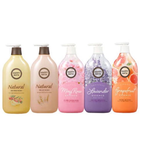 Sữa Tắm Tinh Chất Hoa Oải Hương Happy Bath Lavender Essence Body Wash 900g
