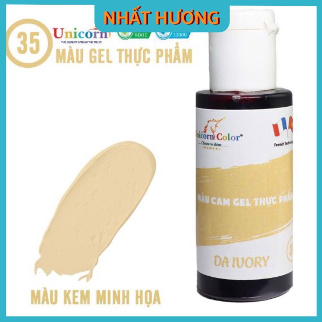 Màu Gel Da Ivory Unicorn D35 28gr