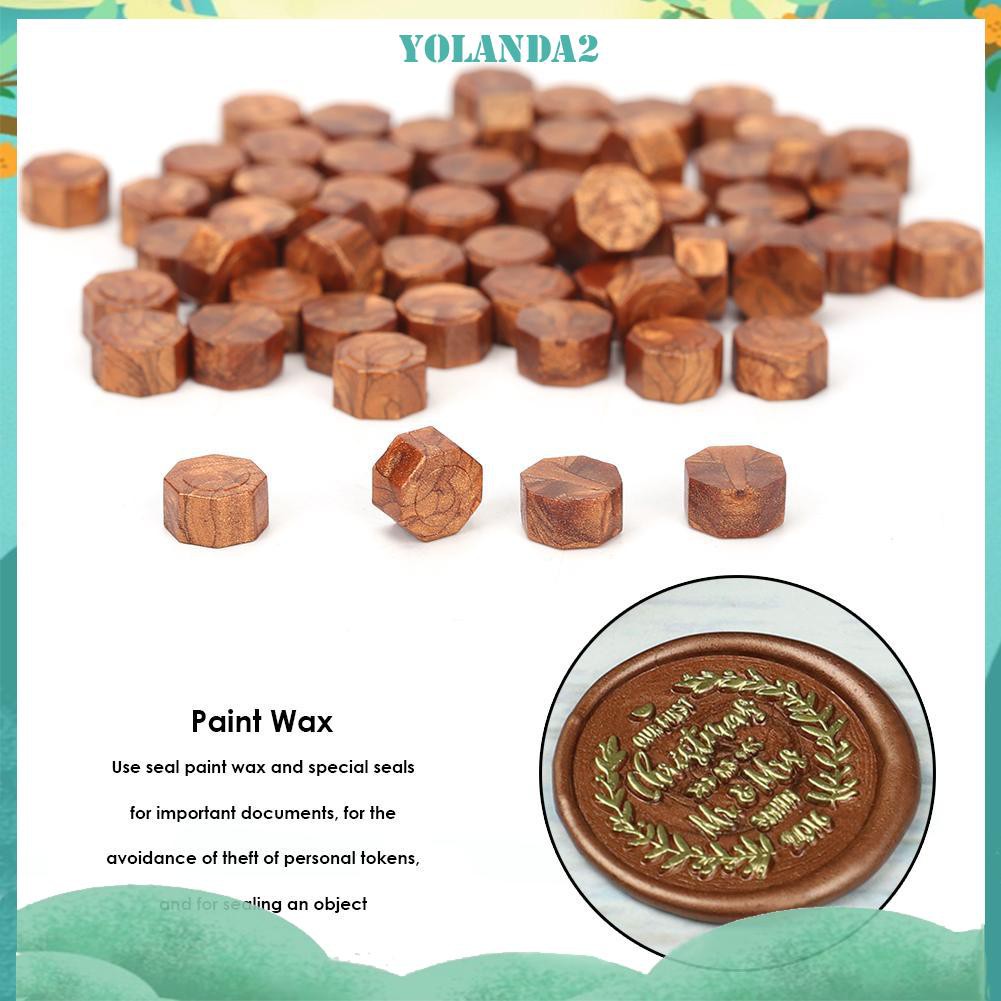 Bộ 60 Con Dấu Sáp Hình Bát Giác Phong Cách Vintage