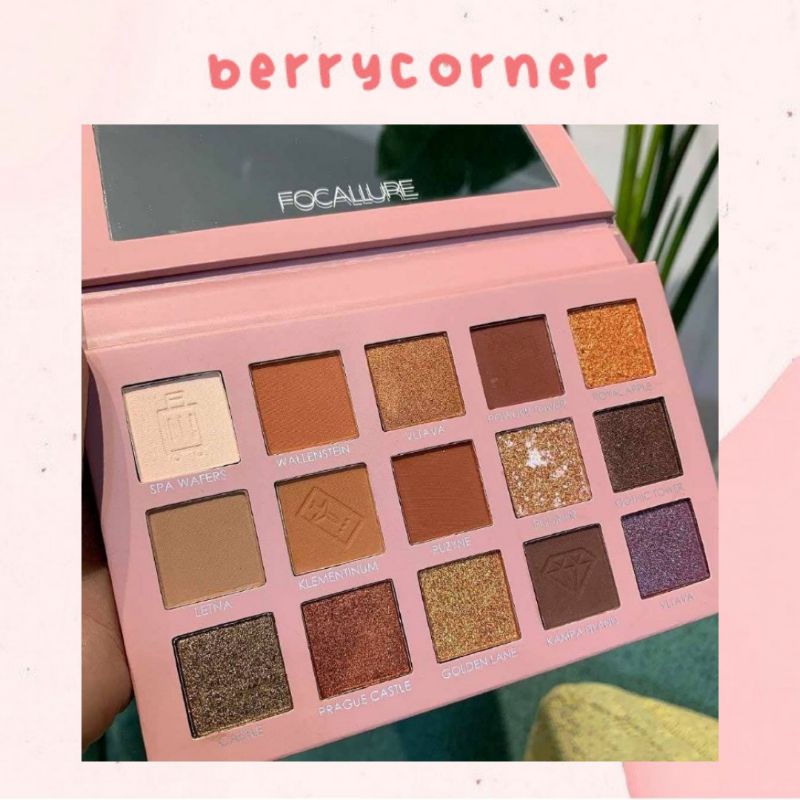 FOCALLURE - Bảng mắt Hi Frague Eyeshadow Palette
