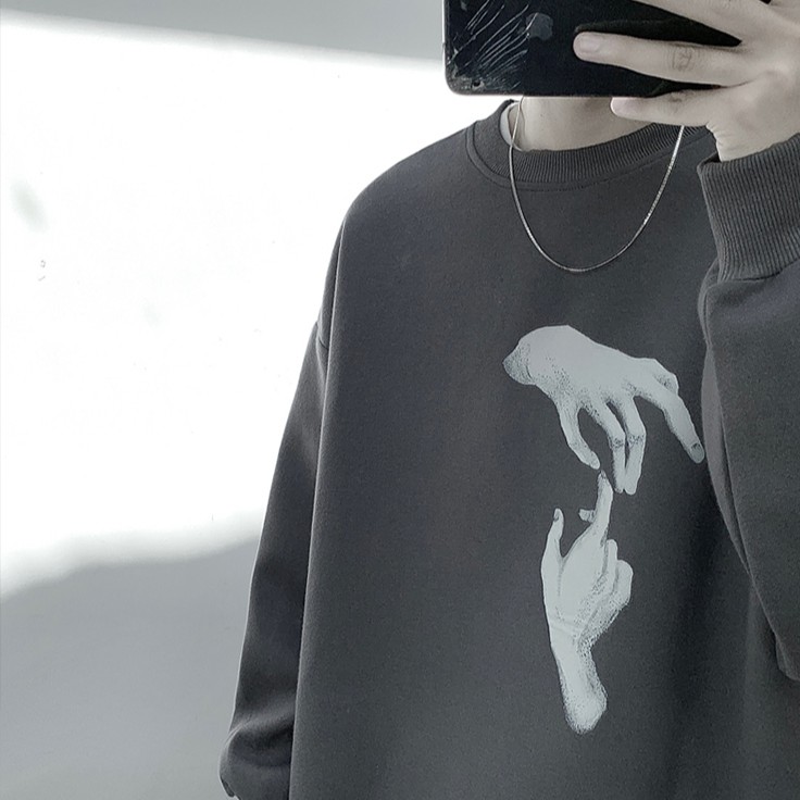 (A294) Áo thu đông sweater 3 màu đen - xám - trắng | BigBuy360 - bigbuy360.vn