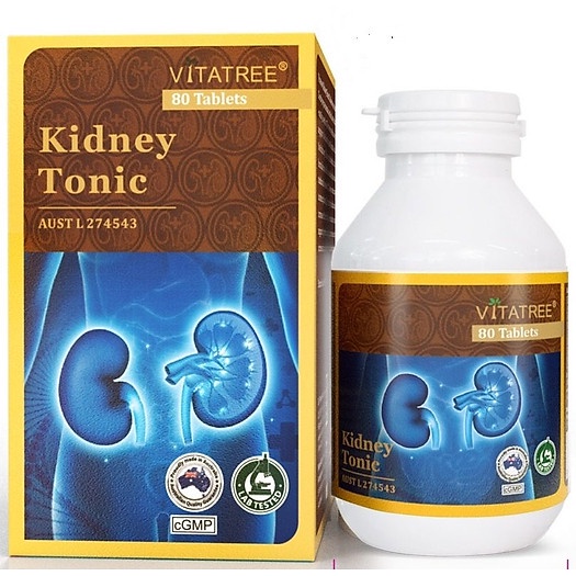 Bổ thận nam, nữ Vitatree Kidney tonic , lọ 100v, nhập khẩu Úc