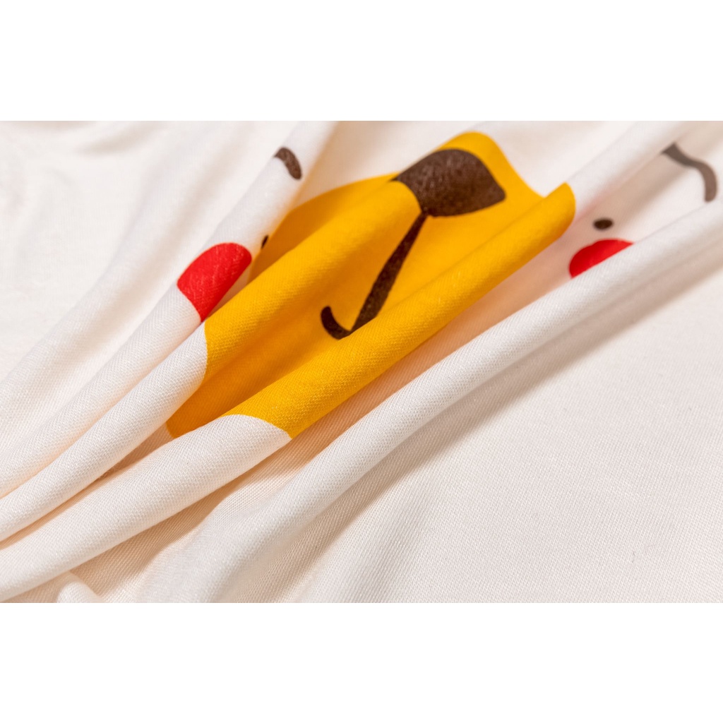 Bộ Body trẻ em FatherCare Cài Vai Cộc Tay - 2 chú gấu FC614u