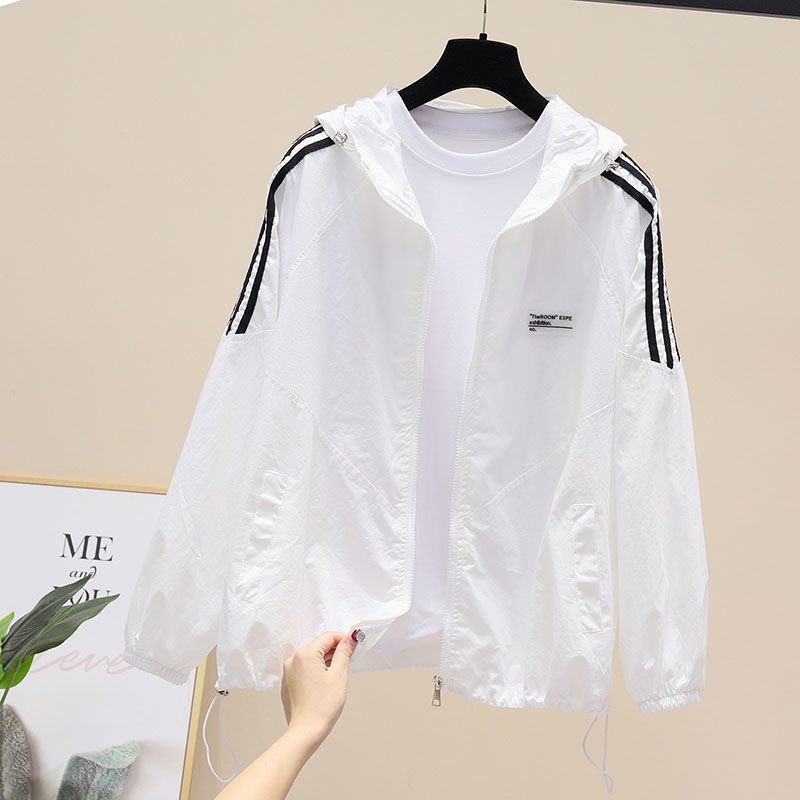 Áo Khoác Cardigan Có Mũ Trùm Siêu Nhẹ Chống Nắng Phong Cách Mới Thời Trang Xuân Hè Cho Nữ
