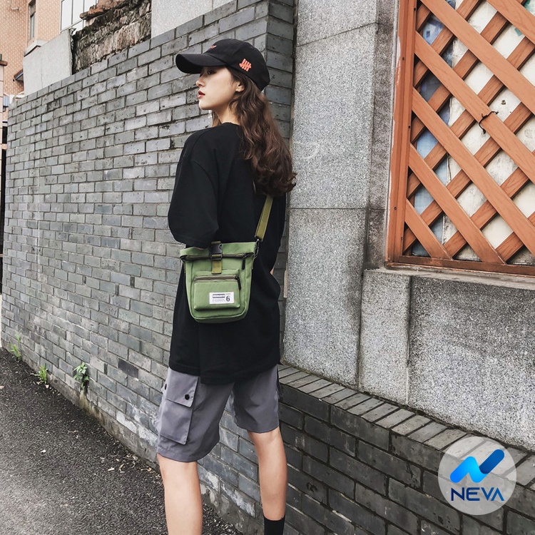 (HOT) Túi Vải Unisex Năng Động, Cá Tính NEVA823