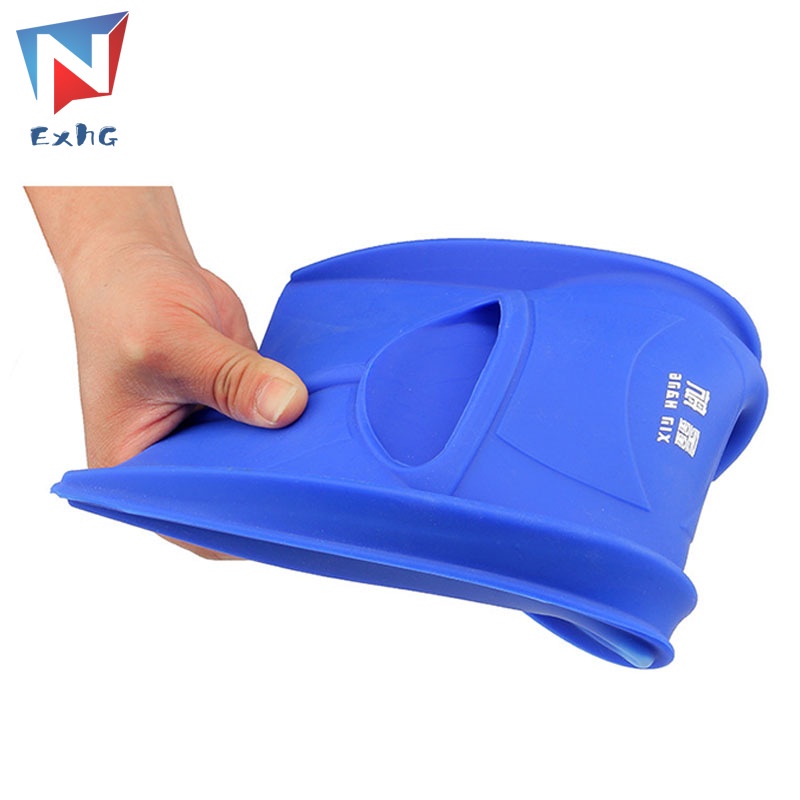1 Cặp Chân Vịt Silicone Ngắn Co Giãn Chống Trượt Dùng Tập Bơi/Lặn Biển Cho Trẻ Em Và Người Lớn