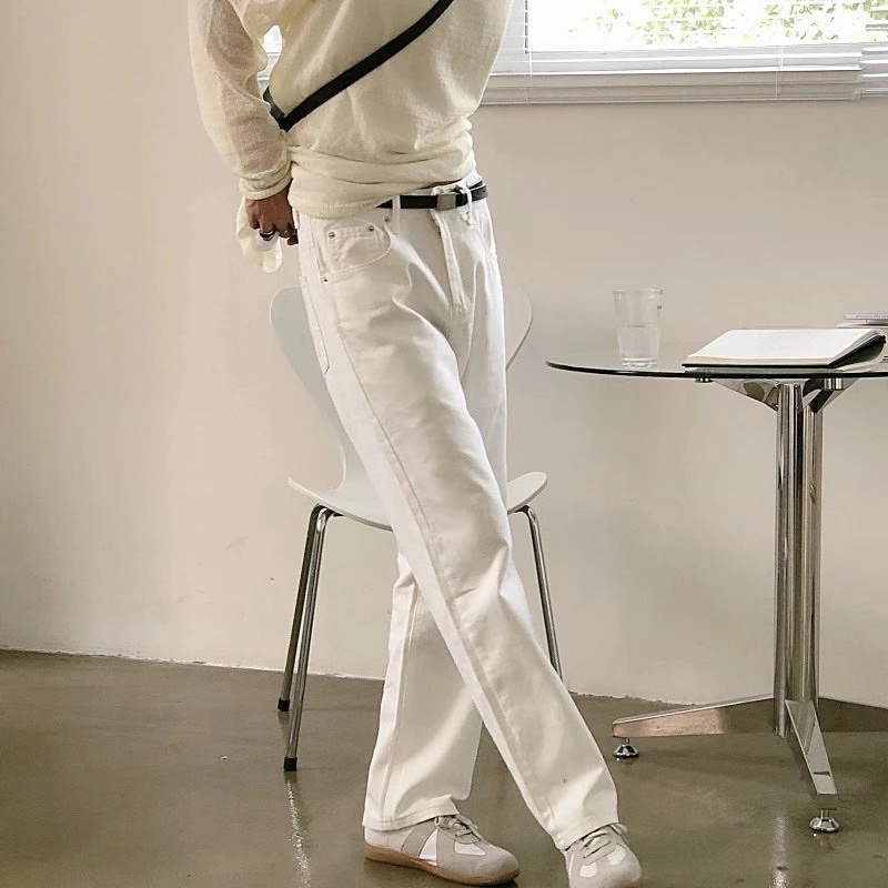 Quần KaKi Ống Rộng Dáng Suông Nam Nữ Ulzzang