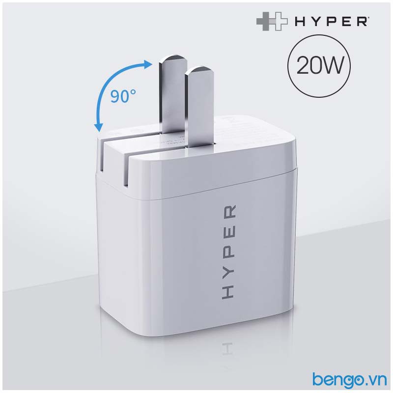 Sạc 2 Cổng HYPERJUICE 20W/35W Charger Small Size - HJ205/HJ205EU/HJG35NA