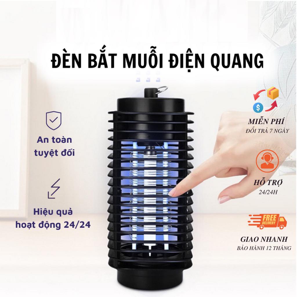 Đèn bắt muỗi-máy bắt muỗi diệt côn trùng thông minh kiêm đèn ngủ có cổng sạc USB ( Có Bảo Hành Lỗi 1 Đổi 1 )