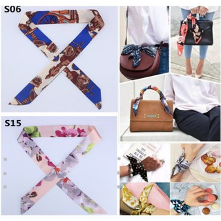 Khăn lụa buộc tóc, băng đô turban headband, dây vải lụa đa năng