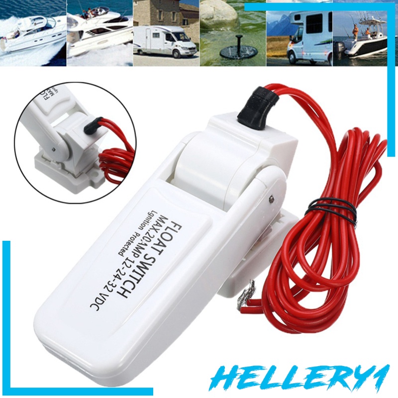 [Hellery1] Công Tắc Phao Bơm Hơi Tự Động Cho Tàu Thuyền