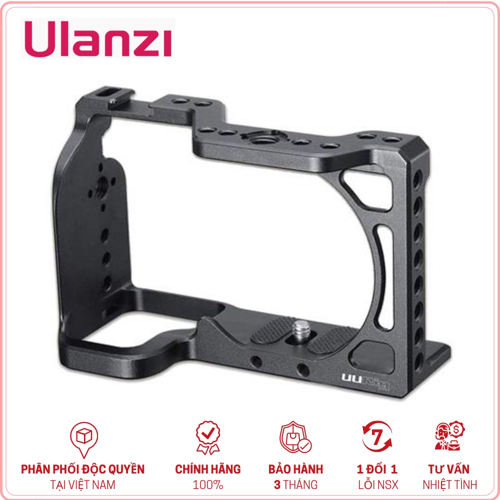 ULANZI UURIG METAL CAGE FOR SONY A6600 - HÀNG CHÍNH HÃNG - Khung cho máy ảnh Sony A6600